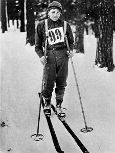 Ernst Alm, vinnare av det första Vasaloppet, 1922