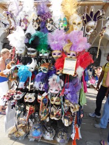 Karnevalsmasker i Venedig Foto: Victor Maino-Folin