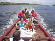 En båttur på Gambiafloden