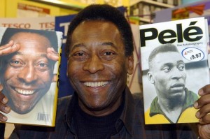 Fotbollslegenden Pelé Foto från Get west London