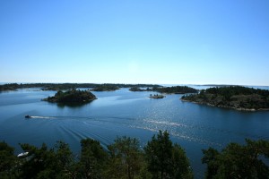 Utsikt från Gubbö kupa i Östergötlands skärgård. Foto: Lena Ahlström