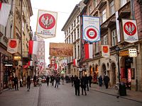 Självständighetsdagen firas i Krakow Foto från Wikipedia