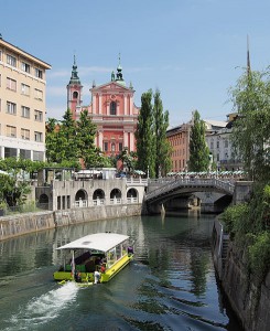 Ljubljana i Slovenien Foto: Petar Milošević