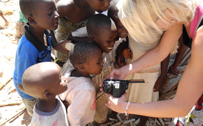 På besök i Malawi Foto: Hungerprojektet